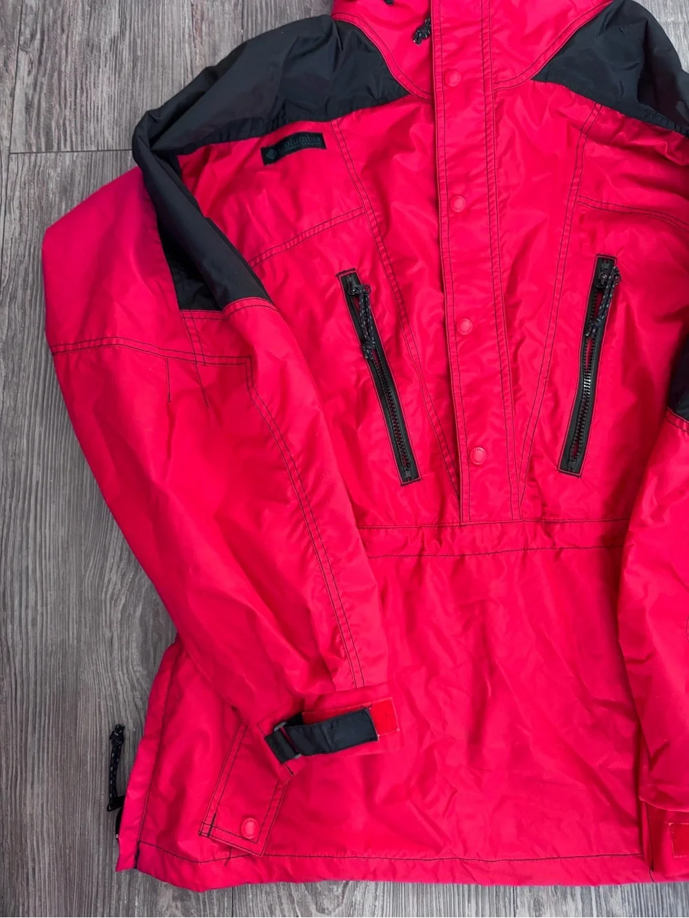 Columbia Sportswear red & black ski jacket